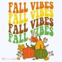 Fall Vibes Season Retro Pumpkin Toddler T-Shirt thumb 4