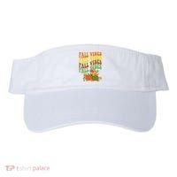 Fall Vibes Season Retro Pumpkin Visor thumb 0