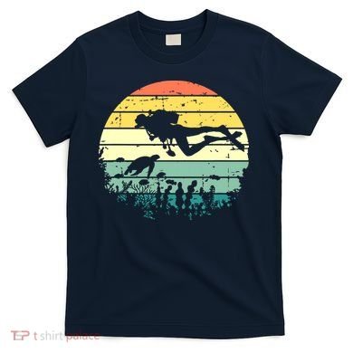 Funny Vintage Scuba Diving Dive Diver T-Shirt