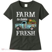Farm Vegetables Truck Farm To Table Fresh Women's T-Shirt thumb 0