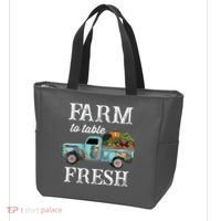 Farm Vegetables Truck Farm To Table Fresh Tote Bag thumb 3