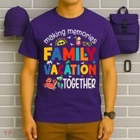 Family Vacation Together Making Memories Matching Family T-Shirt thumb 6