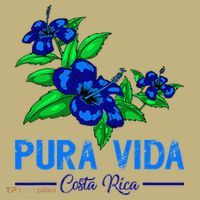 Family Vacation Tropical Flower Costa Rica Beach Pura Vida T-Shirt thumb 7