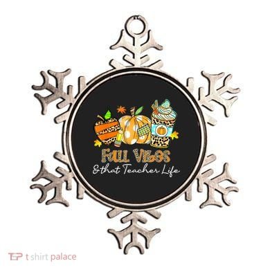 Fall Vibes & That Teacher Life Apple Pencil Pumpkin Fall Ornament