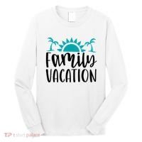 Family Vacation Tropical Beach Travel Long Sleeve Shirt thumb 0