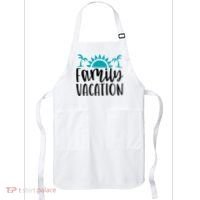 Family Vacation Tropical Beach Travel Apron thumb 0