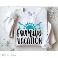 Family Vacation Tropical Beach Travel Sweatshirt thumb 2