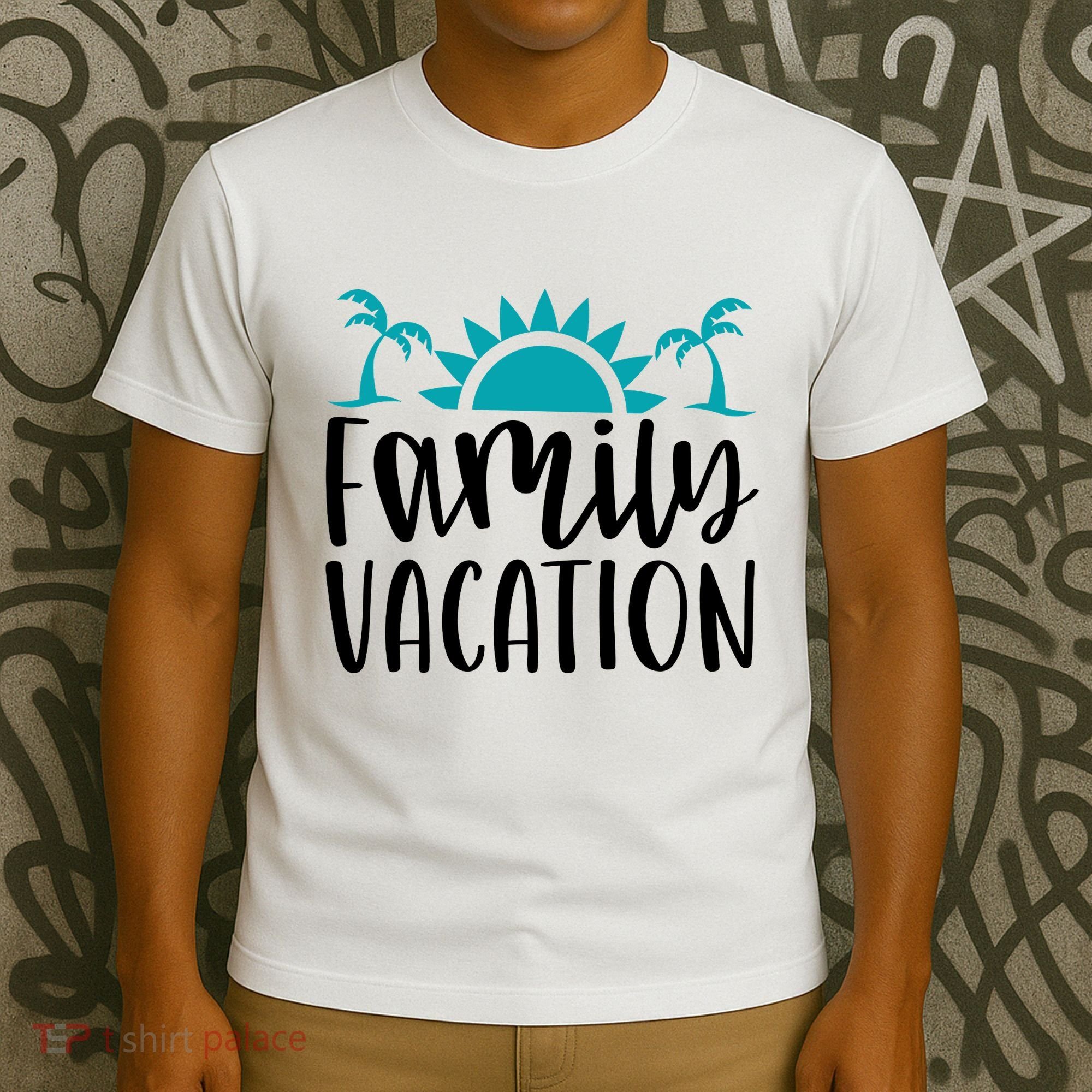 Family Vacation Tropical Beach Travel T-Shirt
