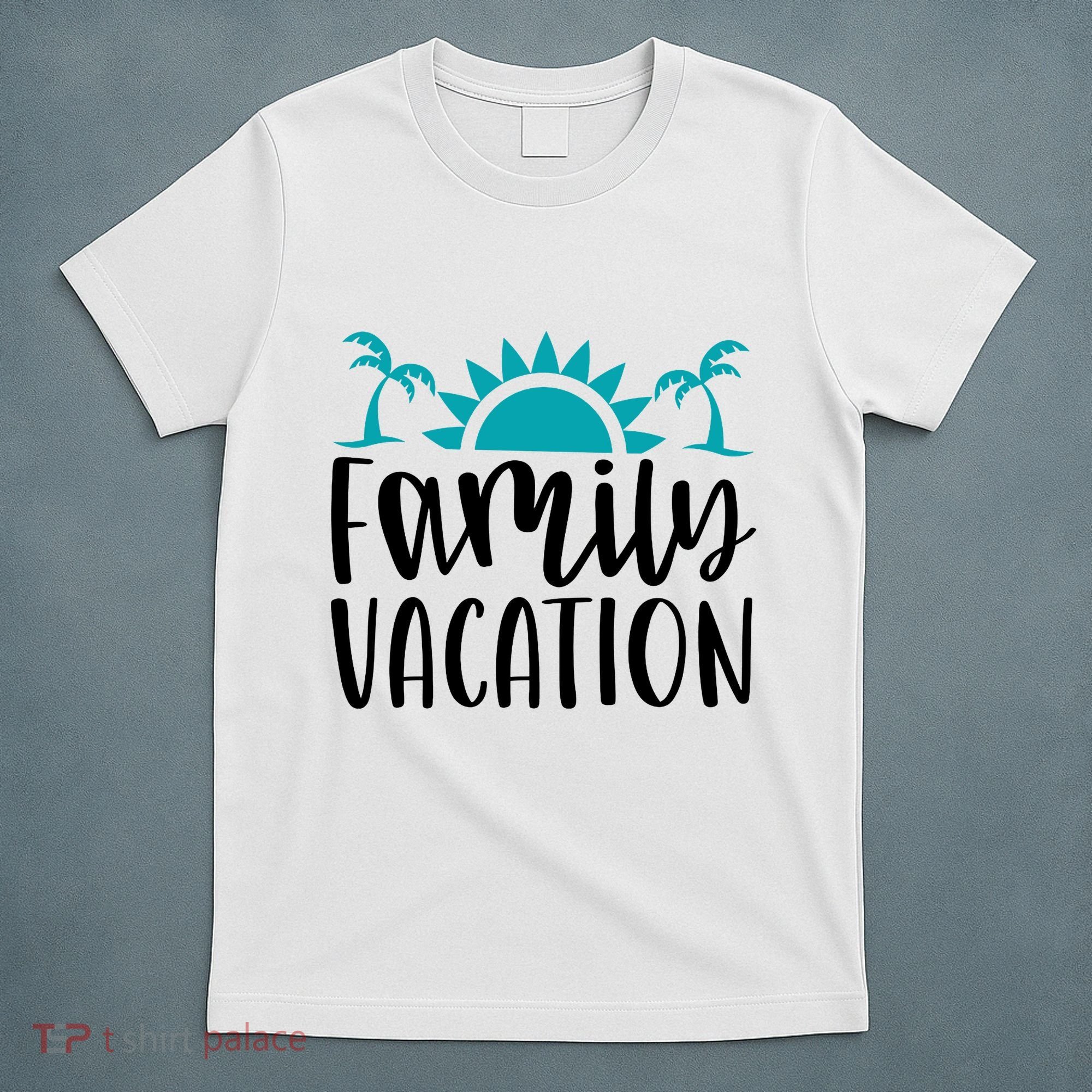 Family Vacation Tropical Beach Travel T-Shirt