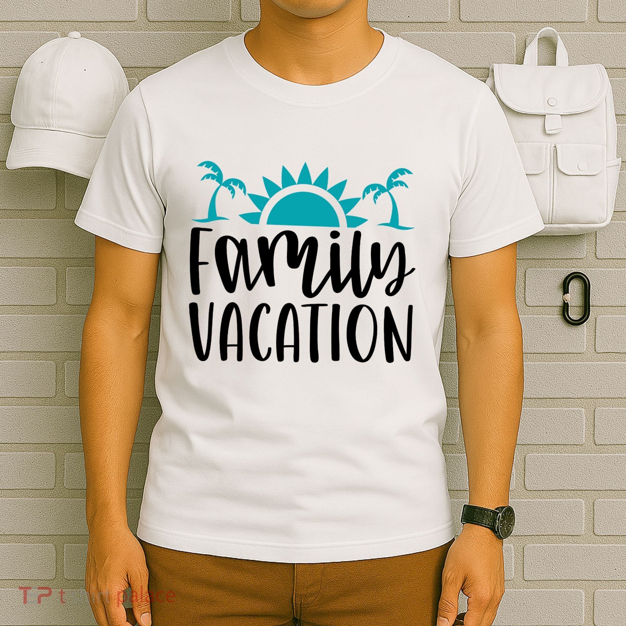Family Vacation Tropical Beach Travel T-Shirt
