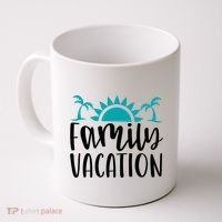 Family Vacation Tropical Beach Travel Coffee Mug thumb 0