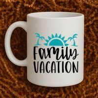 Family Vacation Tropical Beach Travel Coffee Mug thumb 2