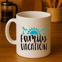 Family Vacation Tropical Beach Travel Coffee Mug thumb 4