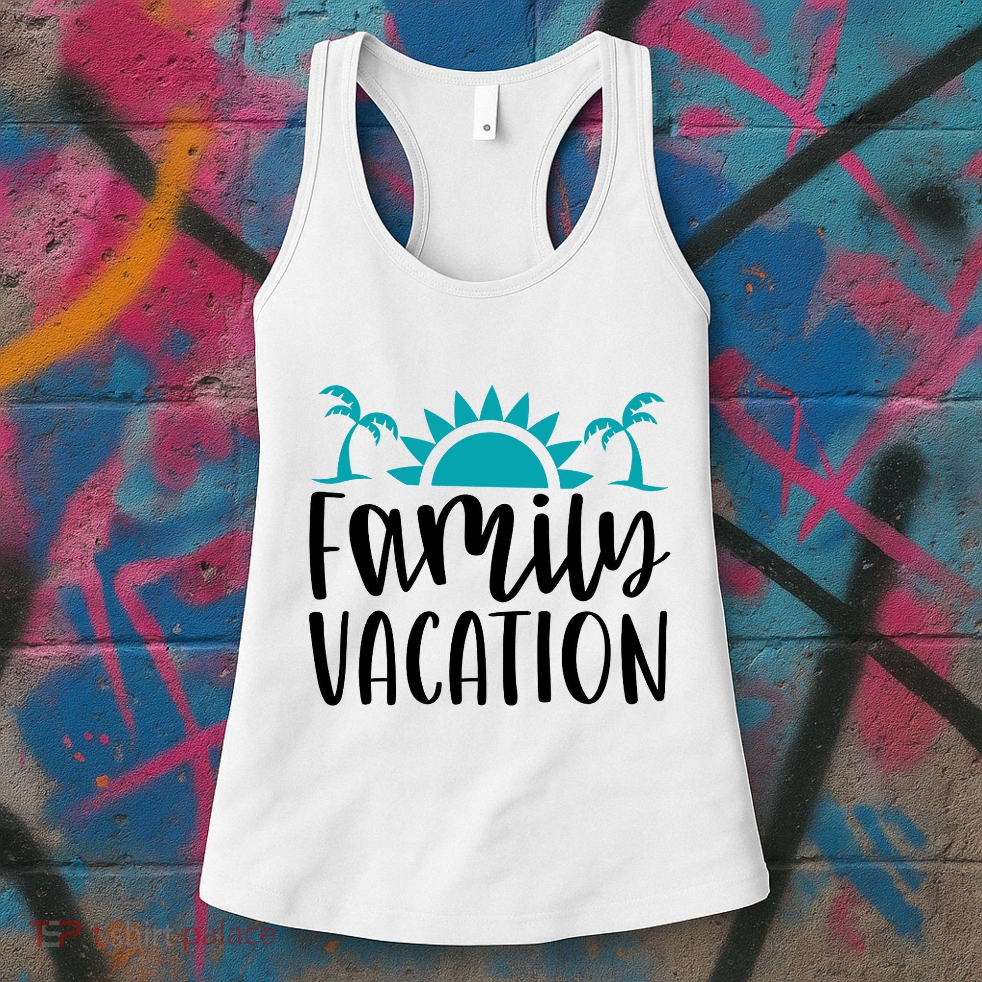Family Vacation Tropical Beach Travel Women's Tank Top