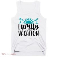 Family Vacation Tropical Beach Travel Tank Top thumb 0