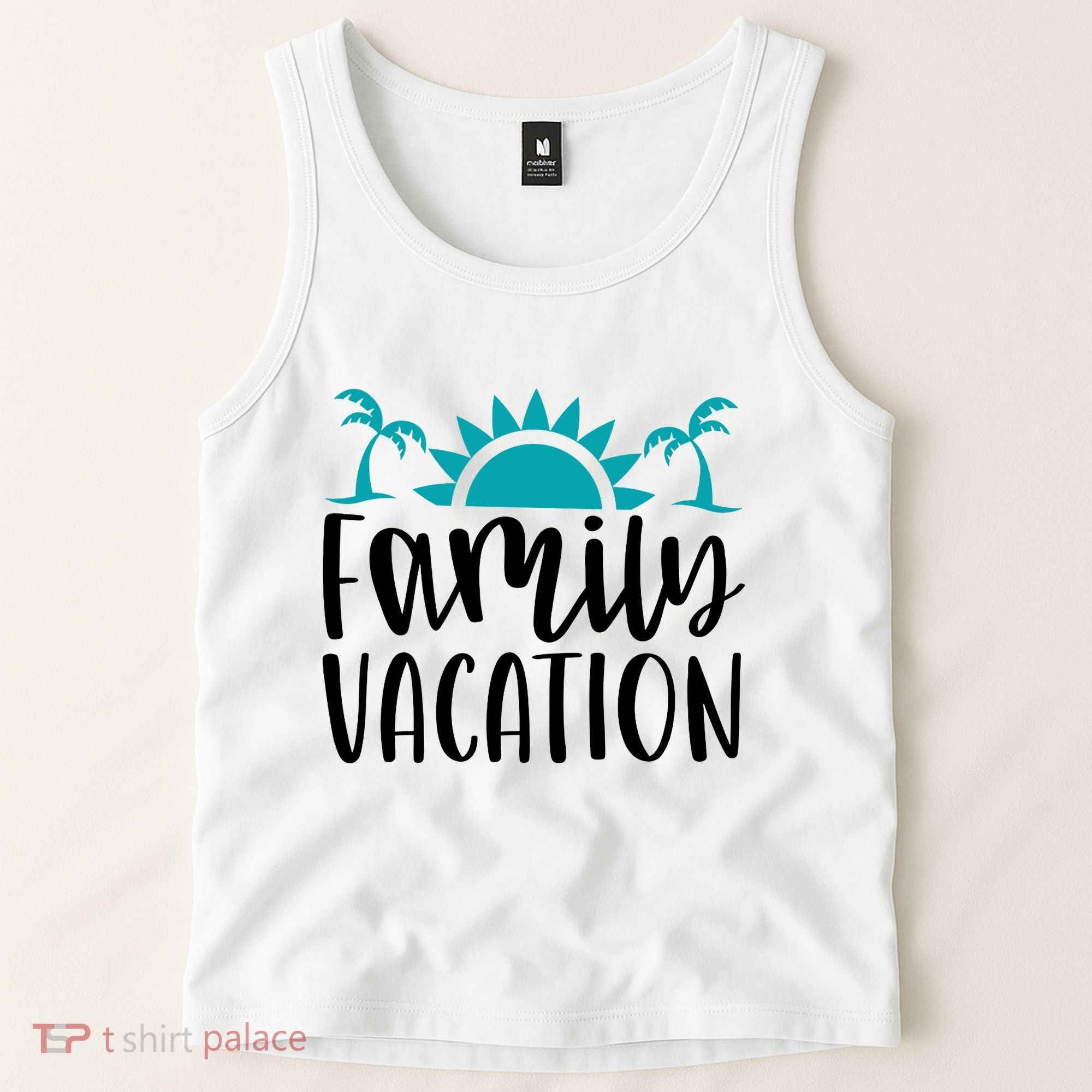 Family Vacation Tropical Beach Travel Tank Top
