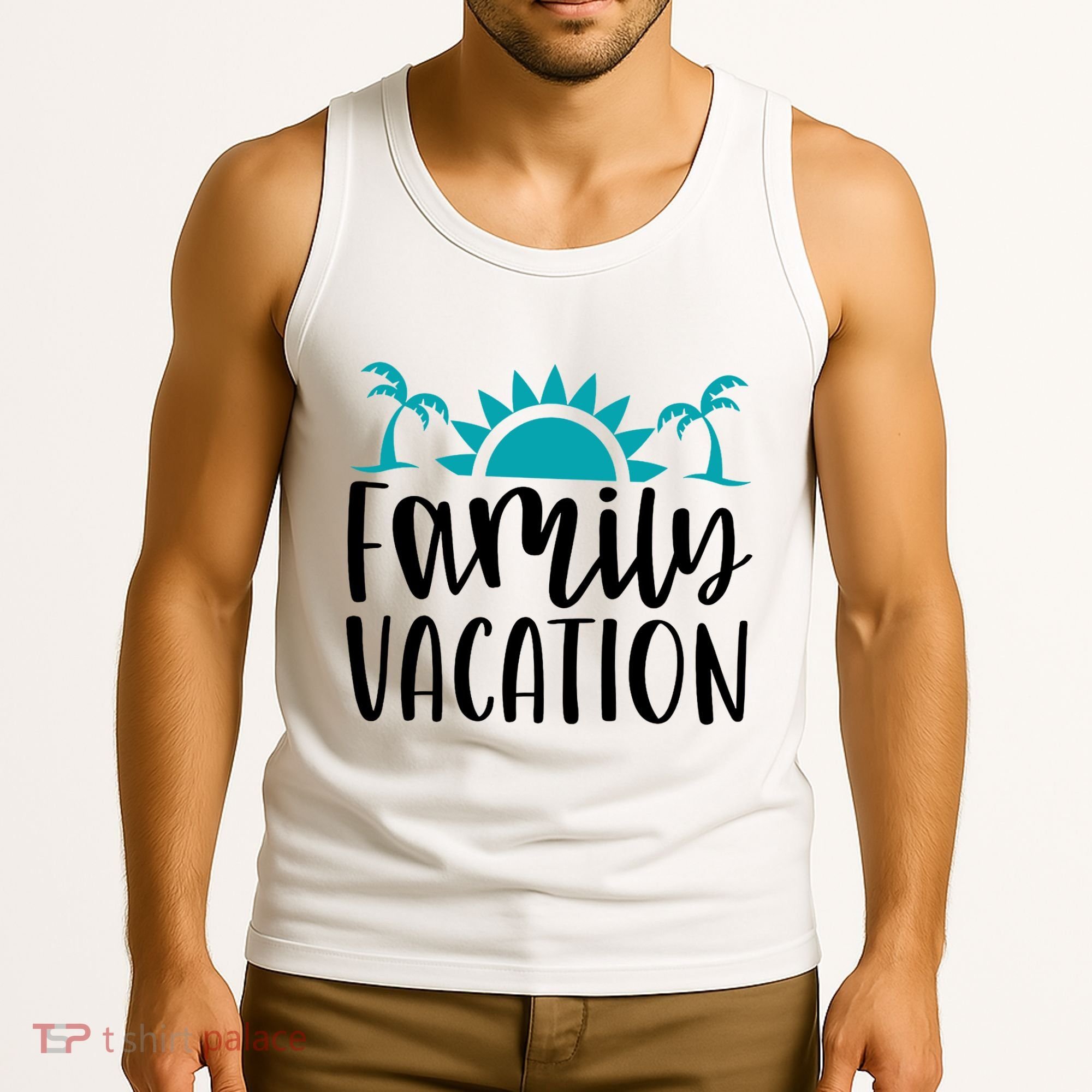 Family Vacation Tropical Beach Travel Tank Top