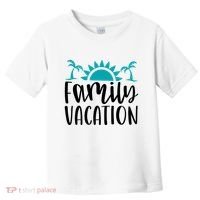 Family Vacation Tropical Beach Travel Toddler T-Shirt thumb 0