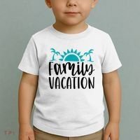 Family Vacation Tropical Beach Travel Toddler T-Shirt thumb 2