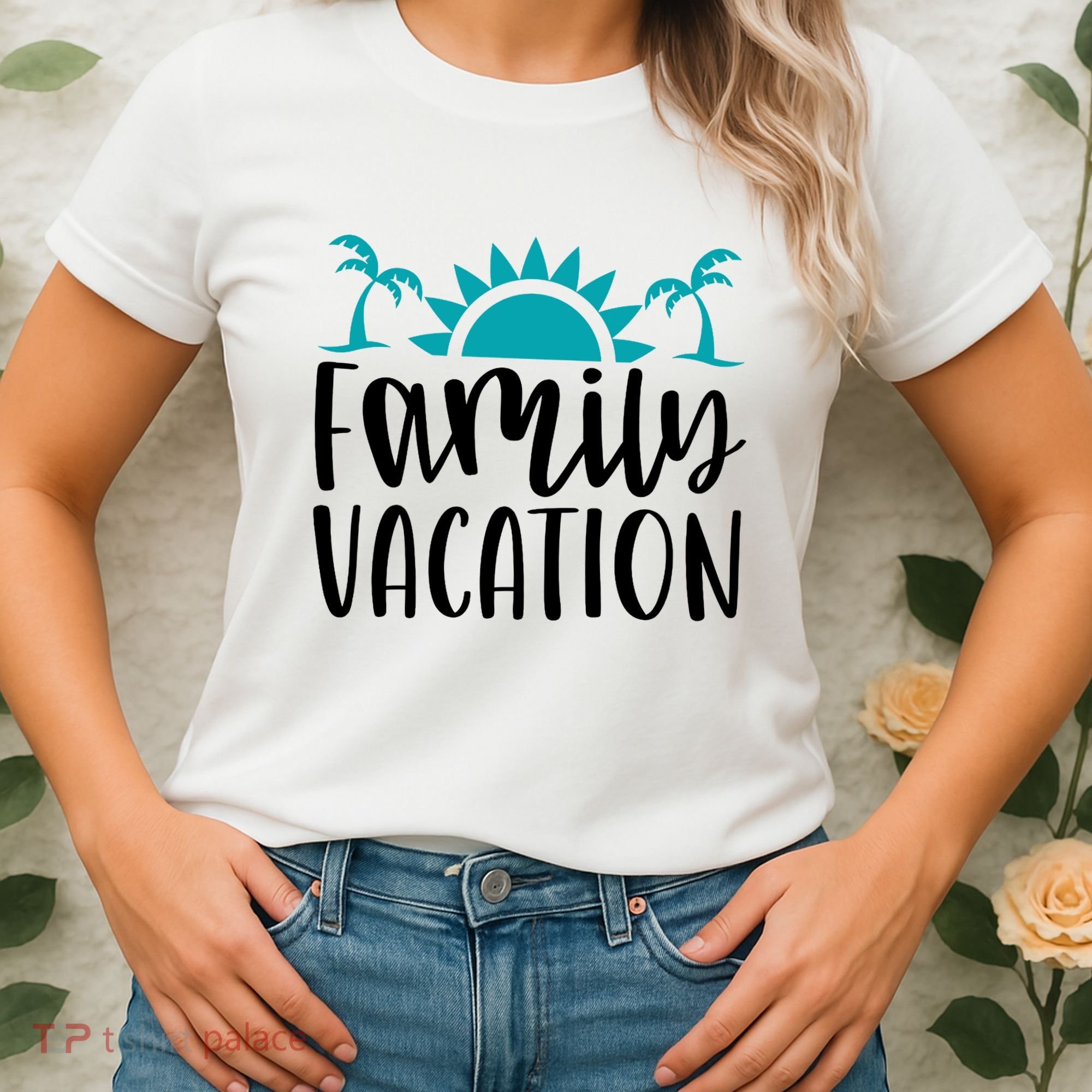 Family Vacation Tropical Beach Travel Women's T-Shirt