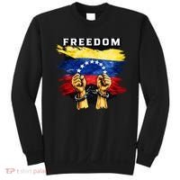 Freedom Venezuela Venezuelan Flag Pride Souvenir Sweatshirt thumb 0