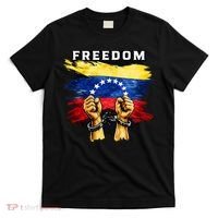 Freedom Venezuela Venezuelan Flag Pride Souvenir T-Shirt thumb 0