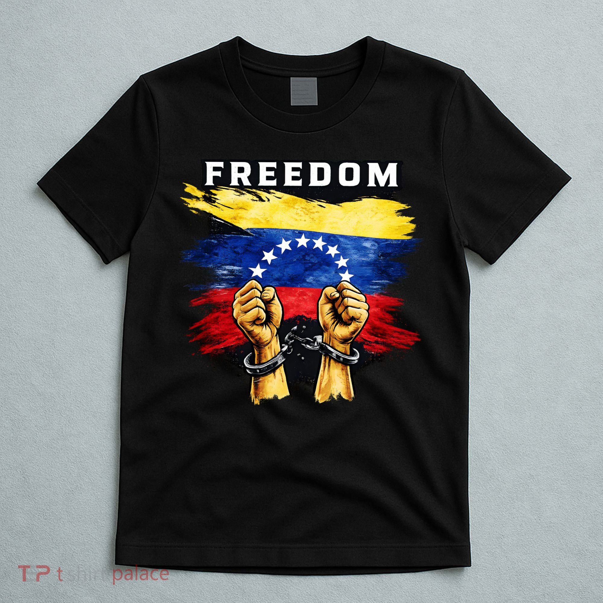 Freedom Venezuela Venezuelan Flag Pride Souvenir T-Shirt