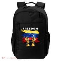 Freedom Venezuela Venezuelan Flag Pride Souvenir Backpack thumb 0