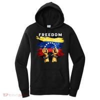 Freedom Venezuela Venezuelan Flag Pride Souvenir Women's Hoodie thumb 0
