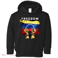 Freedom Venezuela Venezuelan Flag Pride Souvenir Toddler Hoodie thumb 0