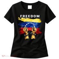 Freedom Venezuela Venezuelan Flag Pride Souvenir Women's T-Shirt thumb 0