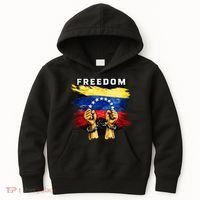 Freedom Venezuela Venezuelan Flag Pride Souvenir Kids Hoodie thumb 0