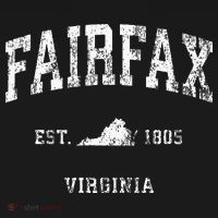 Fairfax Virginia VA Vintage Athletic Sports T-Shirt thumb 7