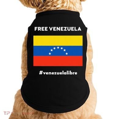 Free Venezuela Venezuela Libre Doggie Tank
