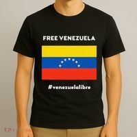 Free Venezuela Venezuela Libre T-Shirt thumb 3