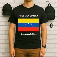 Free Venezuela Venezuela Libre T-Shirt thumb 6