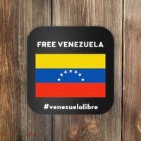 Free Venezuela Venezuela Libre Coaster thumb 0