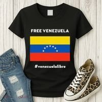 Free Venezuela Venezuela Libre Women's T-Shirt thumb 3