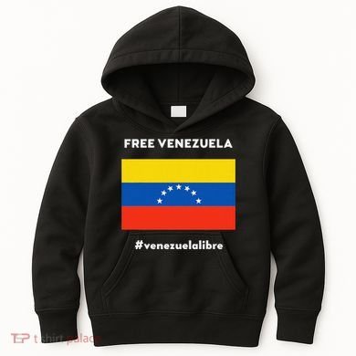 Free Venezuela Venezuela Libre Kids Hoodie