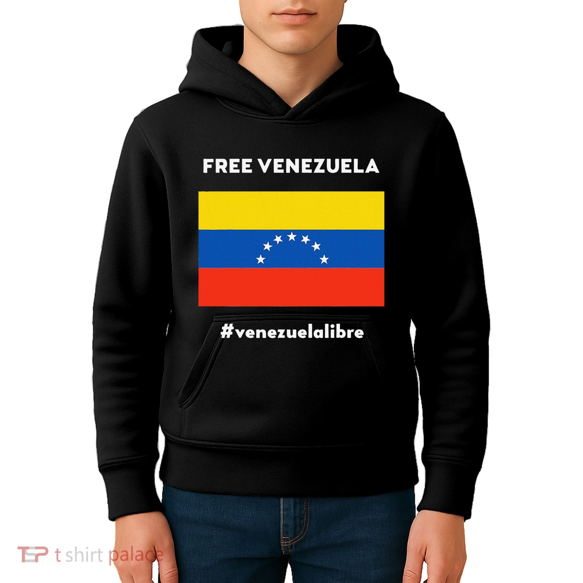 Free Venezuela Venezuela Libre Kids Hoodie