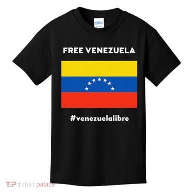 Free Venezuela Venezuela Libre Kids T-Shirt