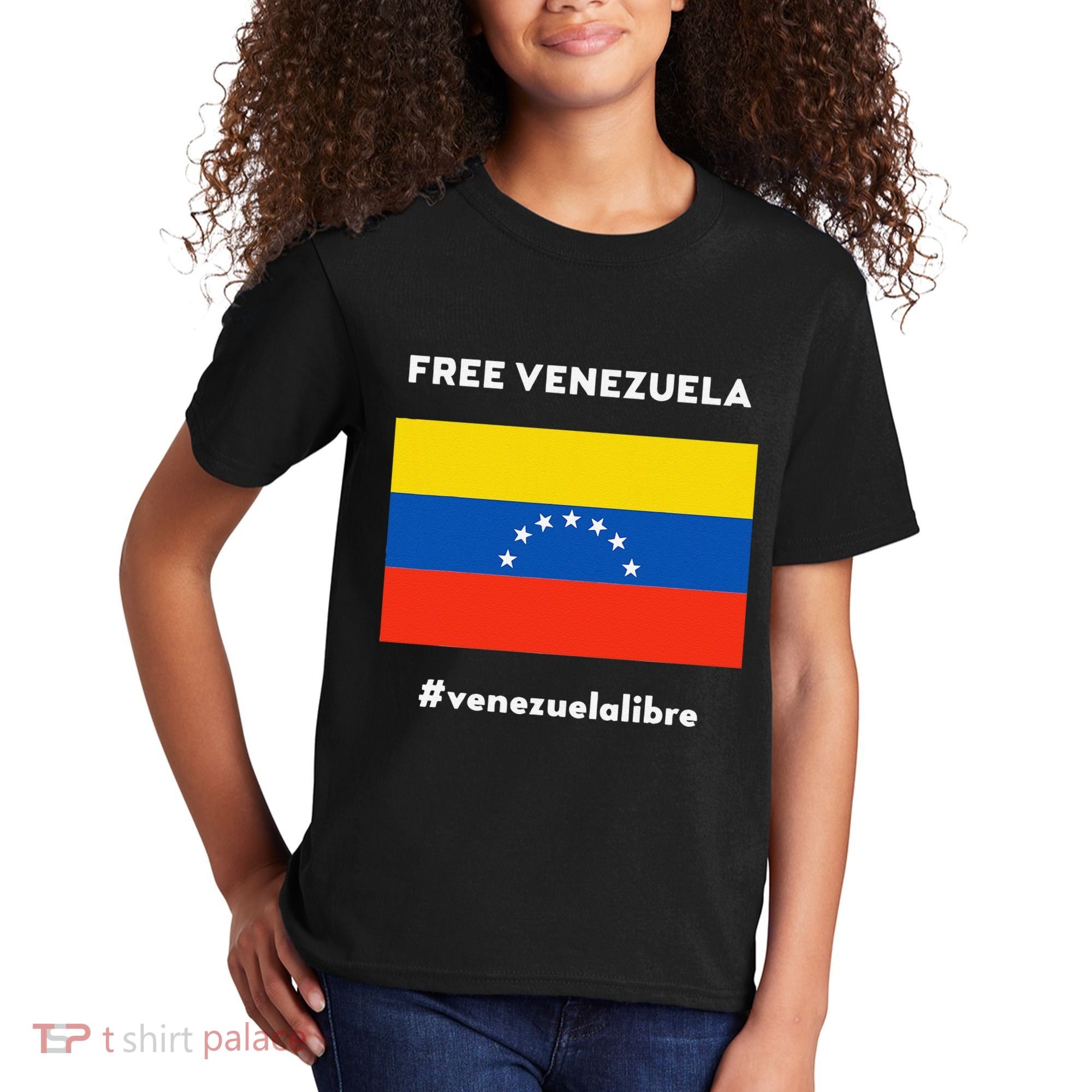 Free Venezuela Venezuela Libre Kids T-Shirt