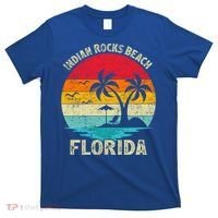 Family Vacation Vintage Retro Florida Indian Rocks Beach Gift T-Shirt thumb 0
