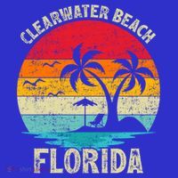 Family Vacation Vintage Retro Florida Clearwater Beach Cute Gift T-Shirt thumb 7