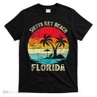 Family Vacation Vintage Retro Florida Siesta Key Beach T-Shirt thumb 0
