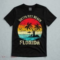 Family Vacation Vintage Retro Florida Siesta Key Beach T-Shirt thumb 5