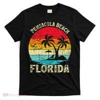 Family Vacation Vintage Retro Florida Pensacola Beach T-Shirt thumb 0