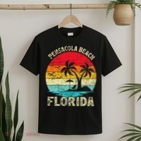 Family Vacation Vintage Retro Florida Pensacola Beach T-Shirt thumb 2