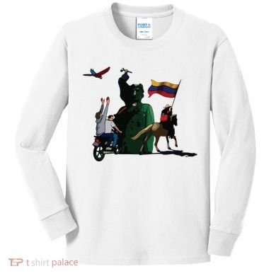 Free Venezuela Venezuela Kids Long Sleeve Shirt