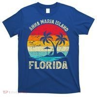 Family Vacation Vintage Retro Florida Anna Maria Island Gift T-Shirt thumb 0